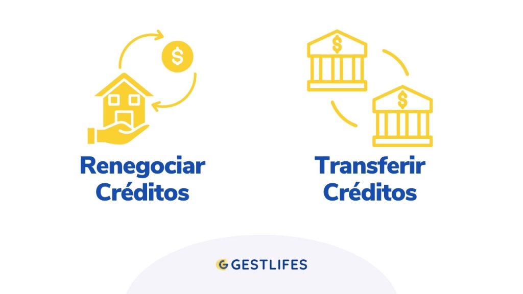 ilustração com alternativas ao refinanciamento de imóvel