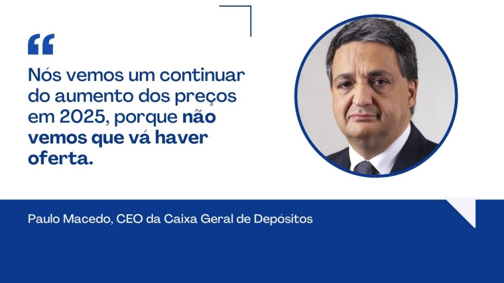 ilustração com citação do ceo da caixa geral de depósitos