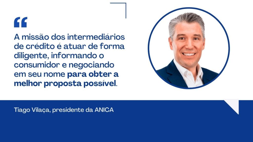 ilustração com citação do presidente da anica